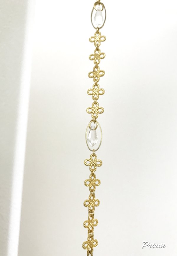 画像4: ダリア50mmクリアーロング丈サンキャッチャー (4)