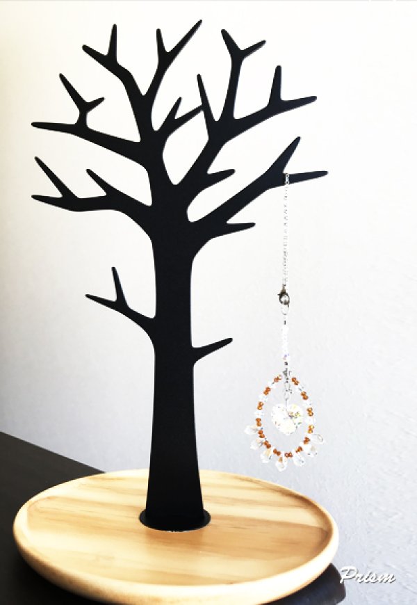 画像4: ハート(18mm）クリアーAB／愛車用「ドリームクリスタル」サンキャッチャー (4)