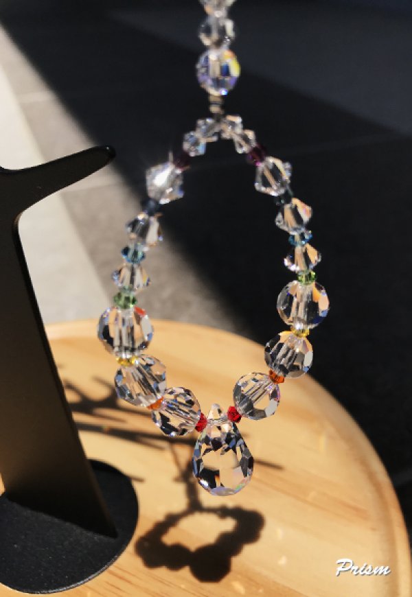 画像2: ツユ型（20mm）／愛車用「虹色シングル」サンキャッチャー (2)